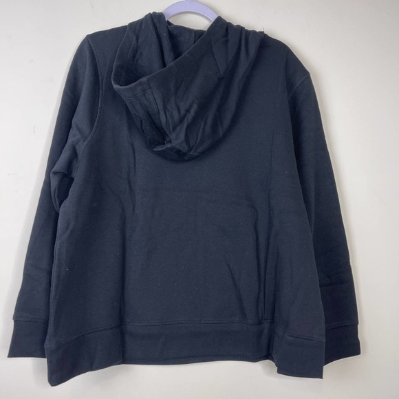 ID Ideology Deep Black Pullover Hoodie NWT Plus Size 1X - Picture 3 of 7